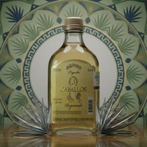 TEQUILA 3 CABALLOS REPOSADO 200ML