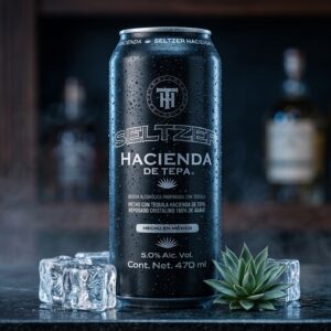 HACIENDA DE TEPA SELTZER LATA 470ML (EN SIX PACK)