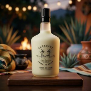 CREMA DE MEZCAL CASANOVE PISTACHE 750ML