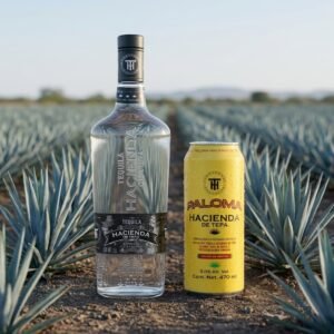 HACIENDA DE TEPA REPOSADO CRISTALINO 750ML + PALOMA LATA 470ML
